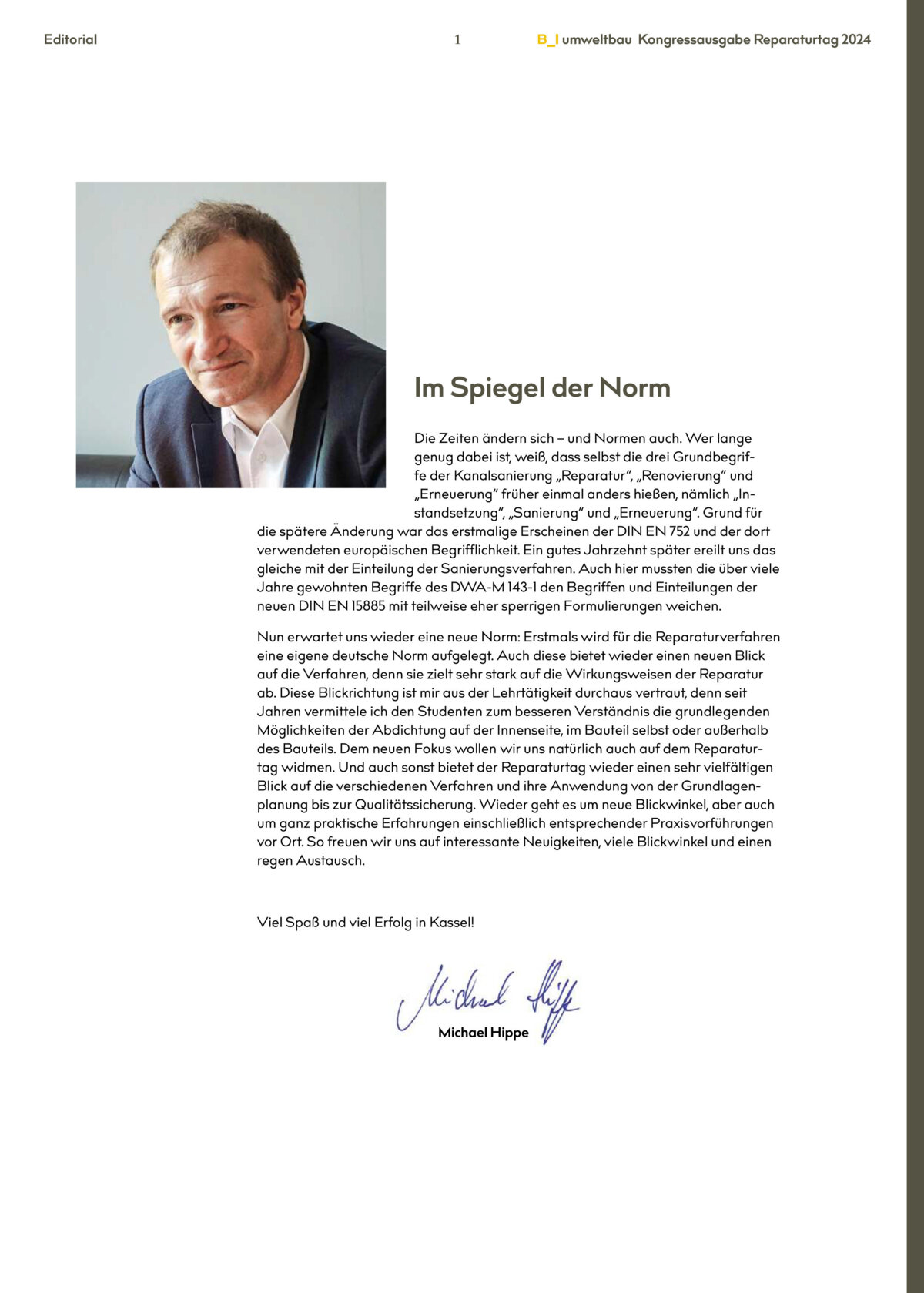 Im Spiegel der Norm