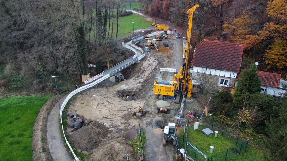 Neubau Brücke Wiembach