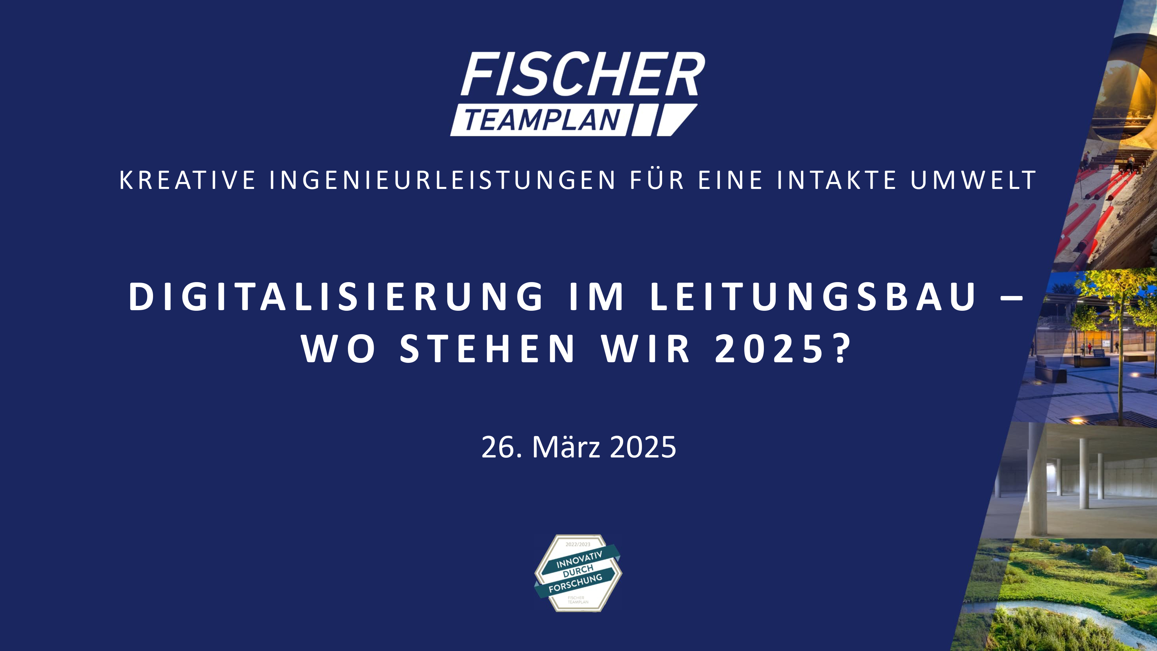 Digitalisierung im Leitungsbau