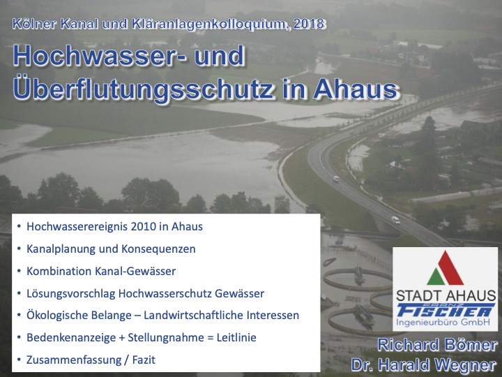 Hochwasser- und Überflutungsschutz in Ahaus