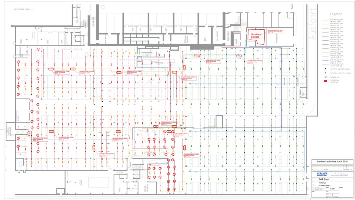 Sanierung Sprinkleranlage