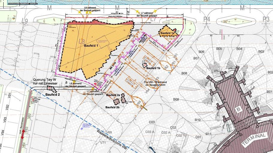 Lageplan BA 2009