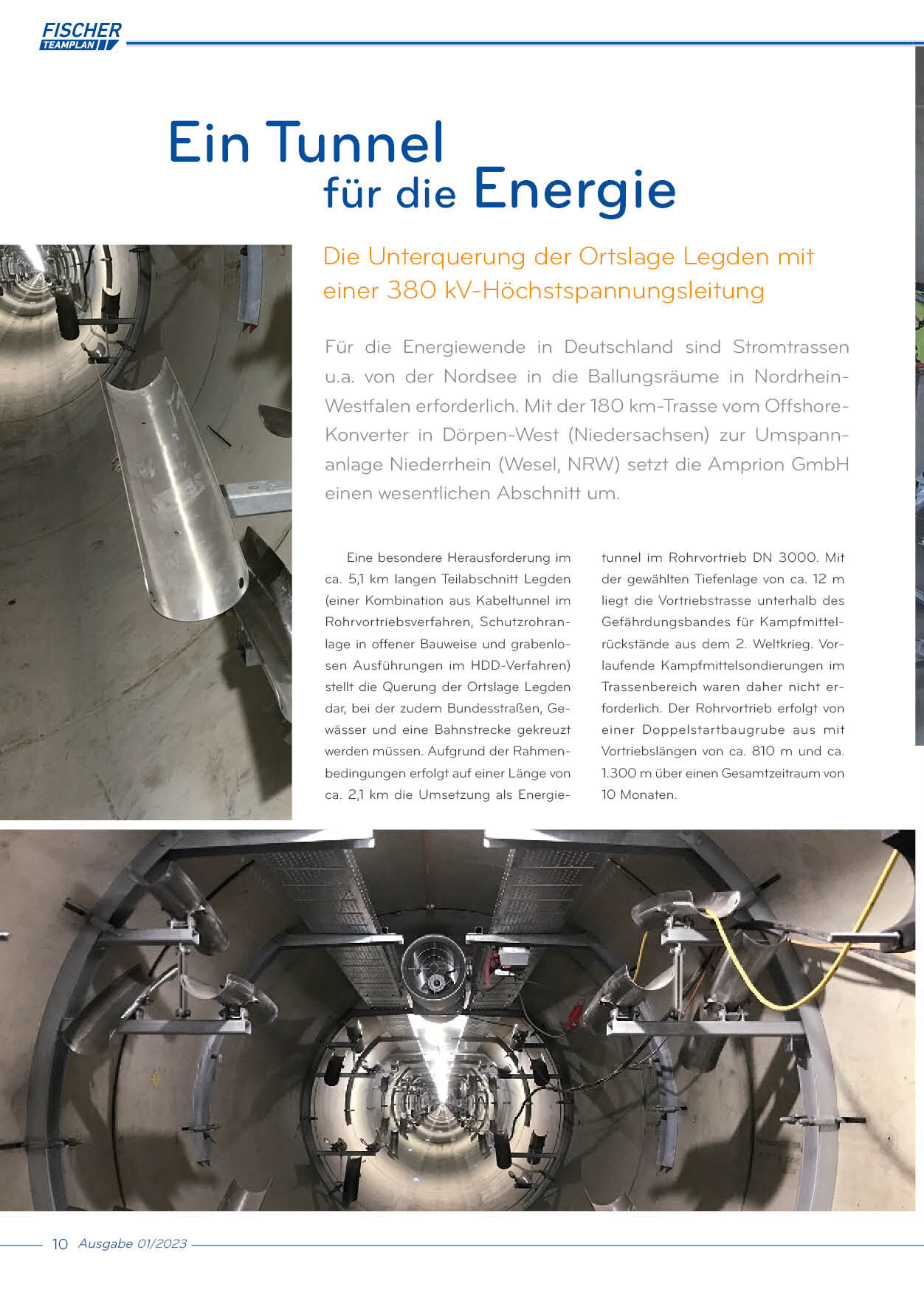 Ein Tunnel für die Energie