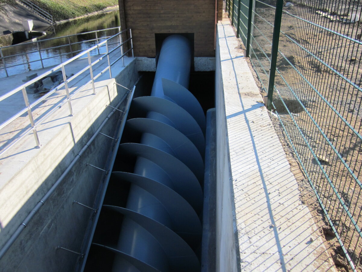 Wasserkraftanlage am Kölner Randkanal