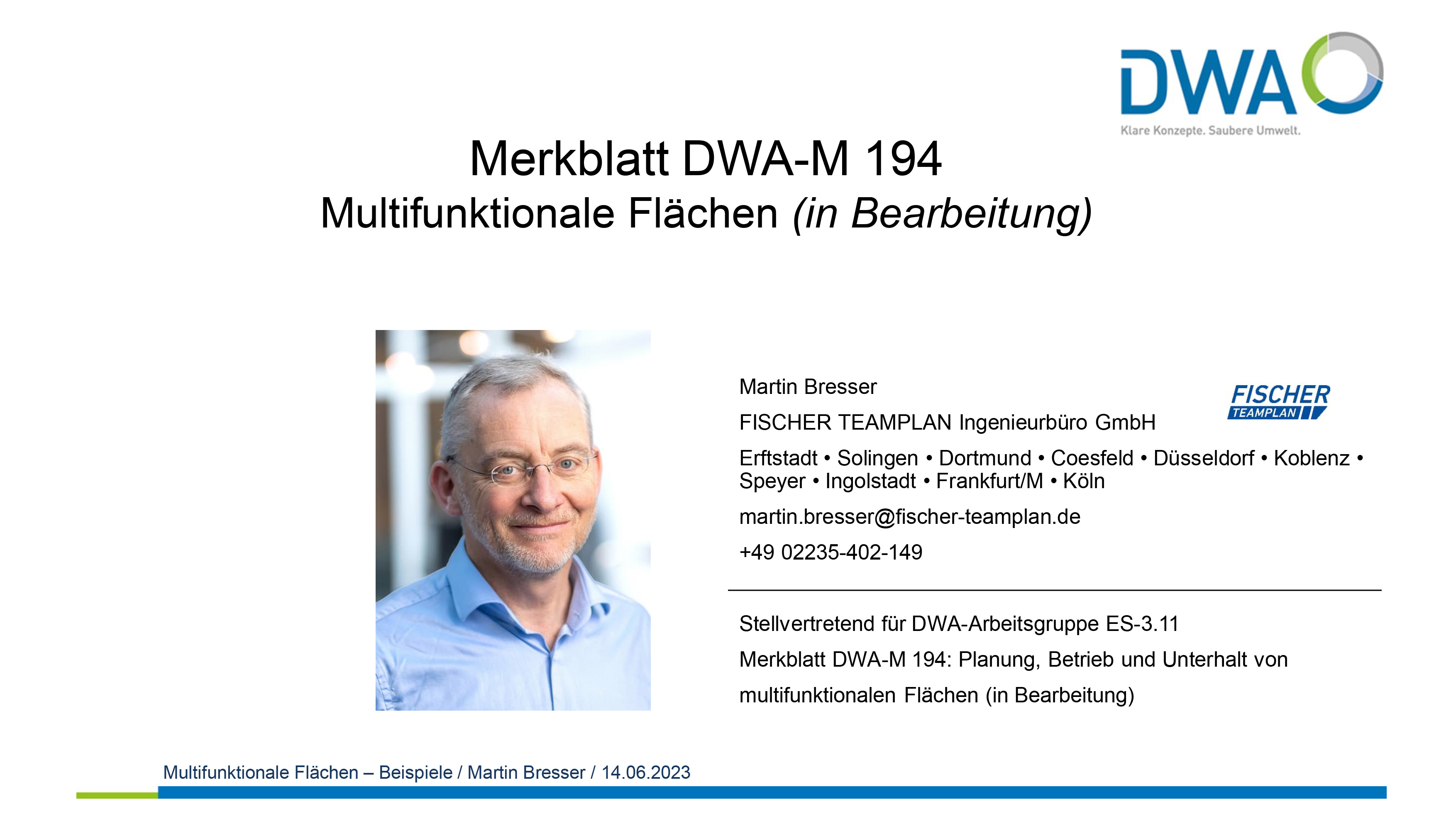 Merkblatt DWA-M 194