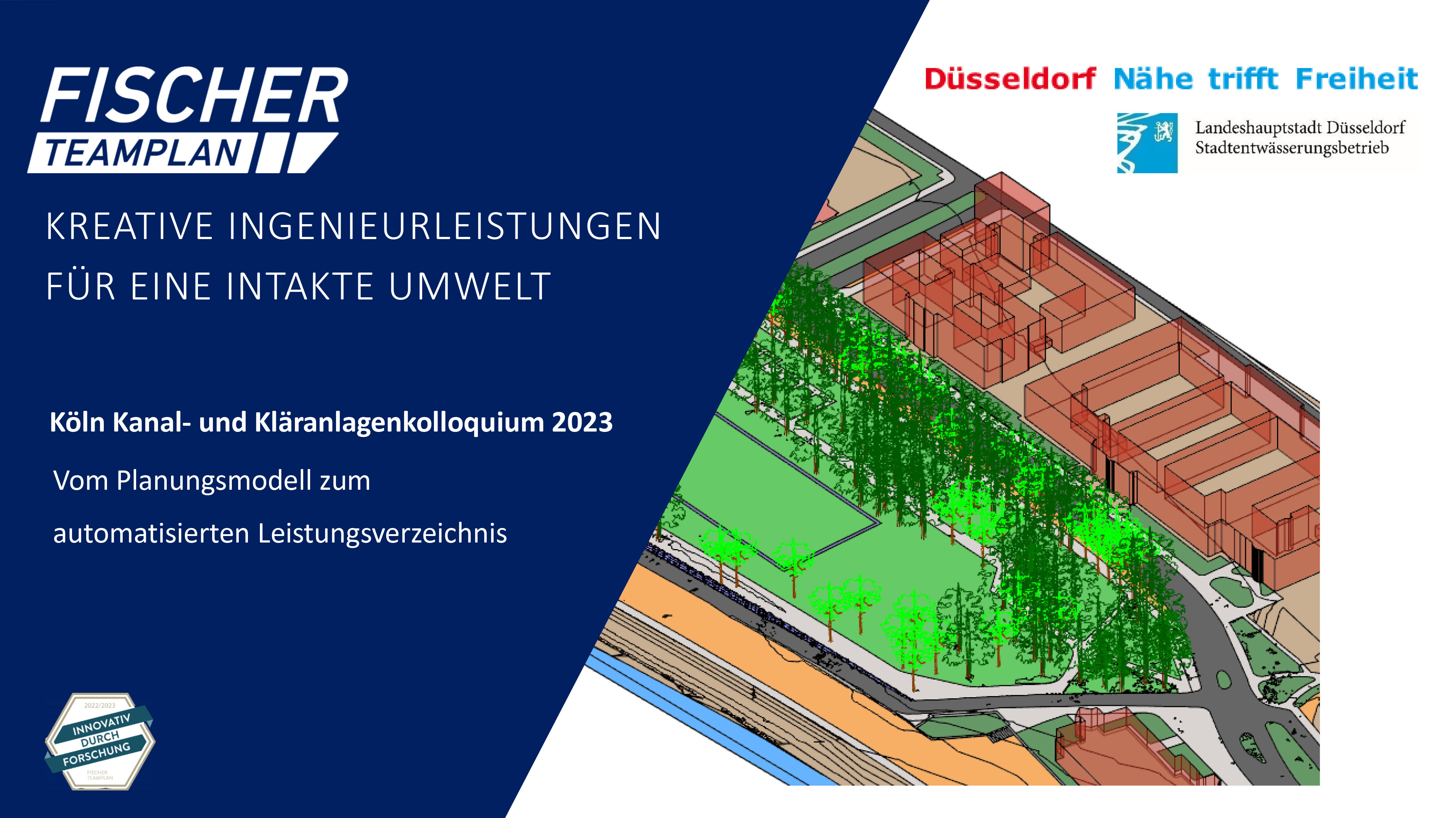 Köln Kanal- und Kläranlagenkolloquium 2023