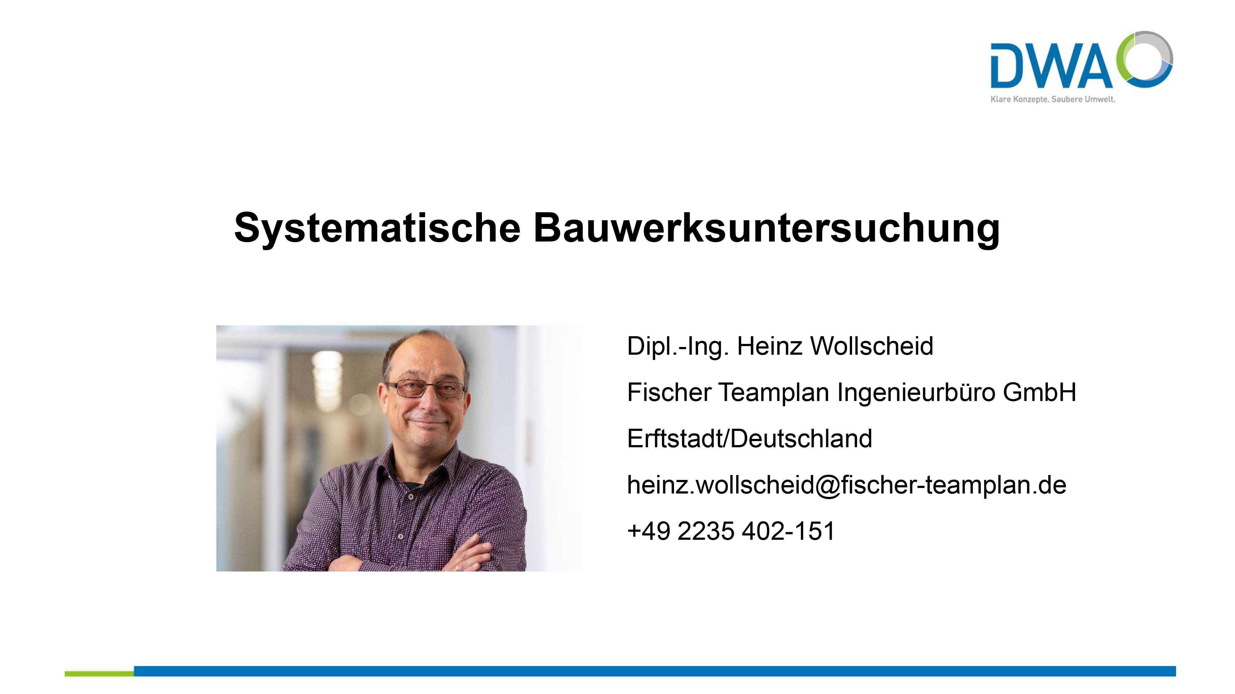  Systematische Bauwerksuntersuchung