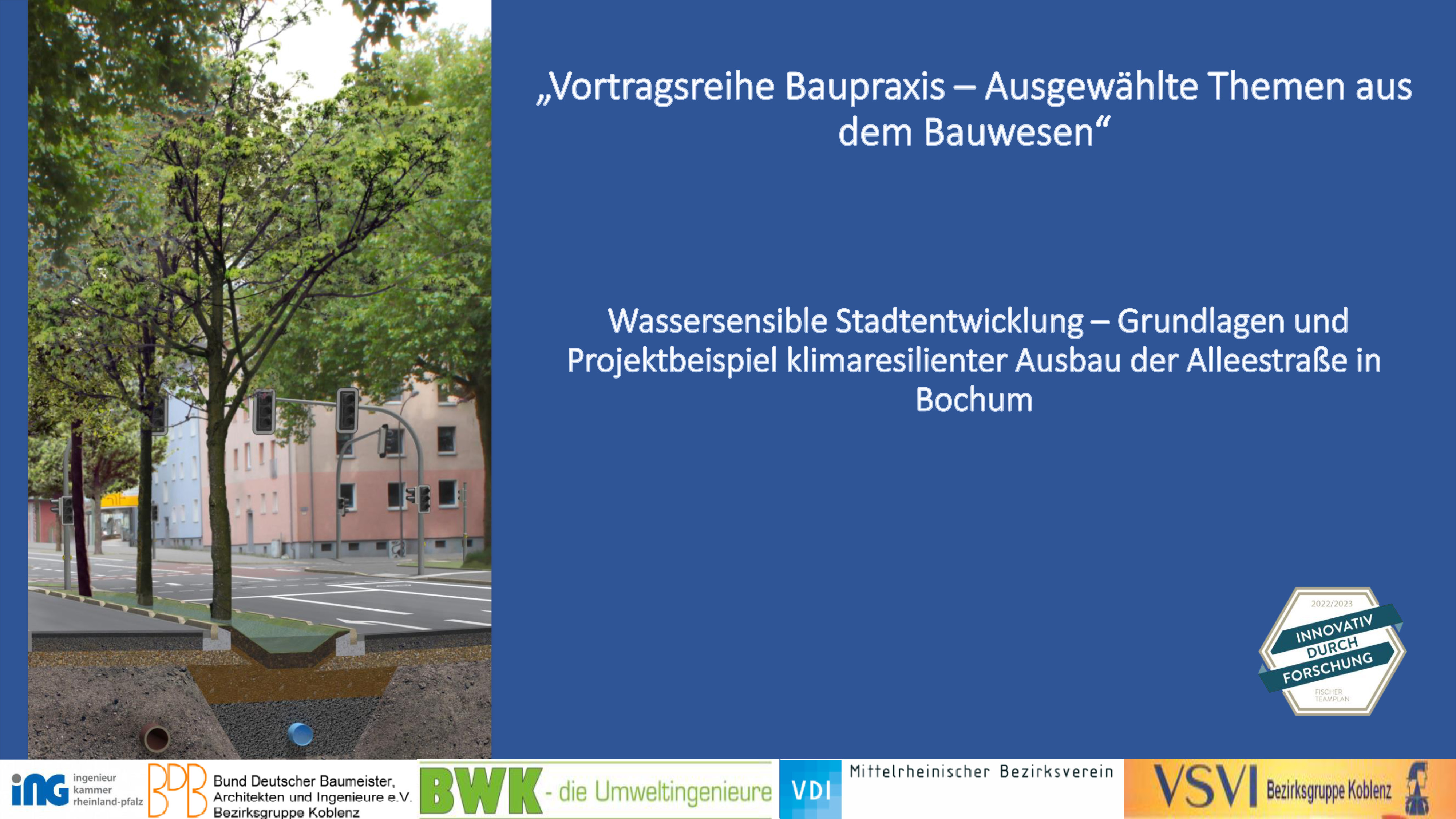 Wassersensible Stadtentwicklung