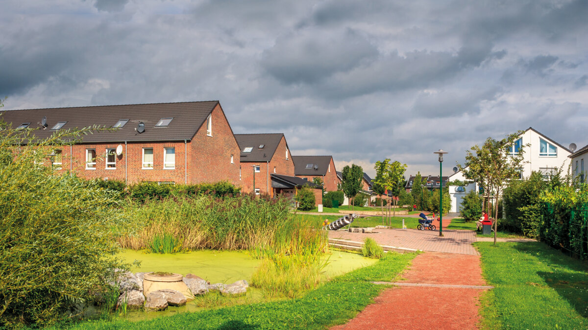 Naturnahe Regenwasserbewirtschaftung